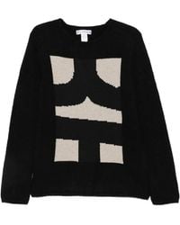 Comme des Garçons - Geometric-Pattern Sweater - Lyst