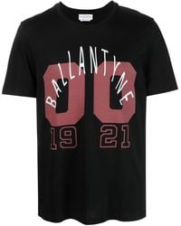 Ballantyne - T-Shirt Mit Logo-Print - Lyst