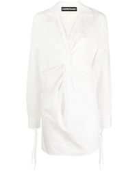 ANDREADAMO - Long-sleeve Shirt Dress - Lyst