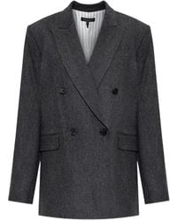 Rag & Bone - Emile Double-Breasted Blazer - Lyst