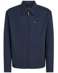 KARL LAGERFELD - Linnen Jack Met Zakken - Lyst