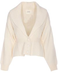 Lisa Yang - Alessandra Button Cardigan - Lyst