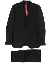 Santaniello - Traje Con Placa Del Logo Y Botones - Lyst