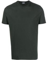 Zanone - T-shirt en coton à col rond - Lyst