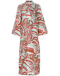 LaDoubleJ Kaftan Onde - Multicolore