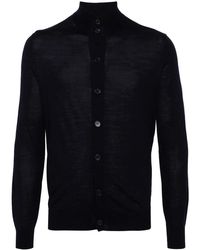 Ballantyne - Roll-Neck Wool Cardigan - Lyst