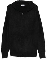 7 For All Mankind - Zip-Up Hooded Cardigan - Lyst