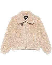 Maje - Jacke aus Faux Fur mit Teddy-Effekt - Lyst