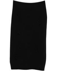 JNBY - Arrow-Embellished Midi Skirt - Lyst