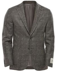 Corneliani - Blazer À Carreaux - Lyst