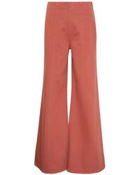 Ulla Johnson - Vaqueros Anchos Bianca - Lyst