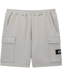 Izzue - Logo-Appliqué Cargo Shorts - Lyst