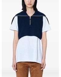Moncler - Wool & Cashmere Zip-Up Cape - Lyst