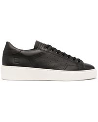 Date - Levante Leather Low-top Sneakers - Lyst