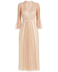 Temperley London - Sequin-Embellished Midi Dress - Lyst