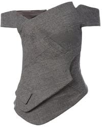 Monse - Deconstructed Asymmetric Top - Lyst