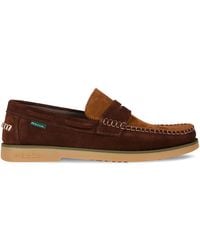 Paul Smith - Contrast-Stitching Suede Loafers - Lyst