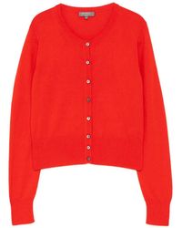 N.Peal Cashmere - Ivy Cropped Cashmere Cardigan - Lyst