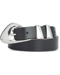 BY FAR - Moore Metal-Buckle Belt - Lyst
