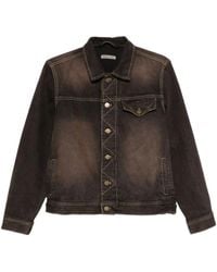 Carter Young - Veste En Jean Zippée - Lyst