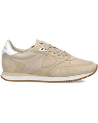 Philippe Model - Blville Perforated Leather Trainers - Lyst