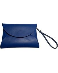 Kata Szegedi - Nappa Leather Clutch Bag - Lyst