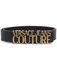Versace - Gürtel mit Logo-Schnalle - Lyst