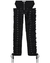 SRVC Studio - Ronin Studded Lace-Up Trousers - Lyst