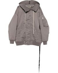 Rick Owens - Bomberjack Met Capuchon - Lyst