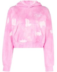 Sporty & Rich - Wellness Tie-Dye Cotton Hoodie - Lyst