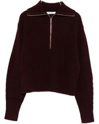 Max Mara - Zip Nadar Sweater - Lyst