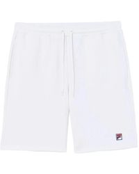 Fila - Dominico Logo-Embroidered Shorts - Lyst