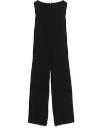 Herno - Back Strapless Jumpsuit With Bow On The Back - Lyst