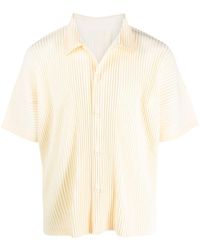 Homme Plissé Issey Miyake - Mc July Pleated Short-sleeve Shirt - Lyst