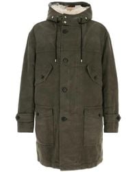 Fendi - Parka Con Stampa Camouflage - Lyst