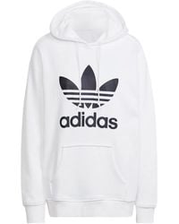adidas - Adicolor Trefoil Hoodie - Lyst