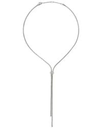 John Hardy - Diamond Stud-Detail Lariat Necklace - Lyst