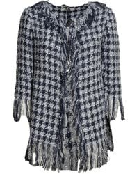 Charlott - Fringe-Trimmed Tweed Jacket - Lyst