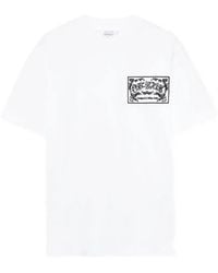Off-White c/o Virgil Abloh - Embroidered Paisley-Logo T-Shirt - Lyst