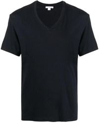 James Perse - Short-Sleeve V-Neck T-Shirt - Lyst