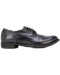 Officine Creative Leather Distressed Penny Loafers in Black - Save 41% -  Lyst