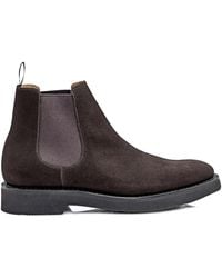 Church's - Amberley Suede Boots - Lyst