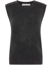Dion Lee - Stud-detailed Knitted Tank Top - Lyst