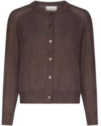 Loulou de Saison - Kita Buttoned Ribbed Cardigan - Lyst
