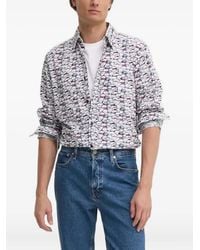 Joop! - Overhemd Met Print - Lyst