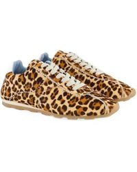 Toral Shoes - Leopard-Print Tl-Vinci Sneakers - Lyst