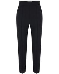 Elisabetta Franchi - Technical Fabric Trousers - Lyst