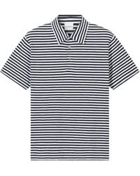 Closed - Striped Polo Shirt - Lyst