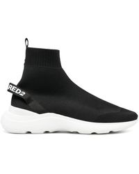DSquared² - Fly High-top Sock Sneakers - Lyst