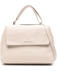 Orciani - Sveva Soft Leather Tote Bag - Lyst